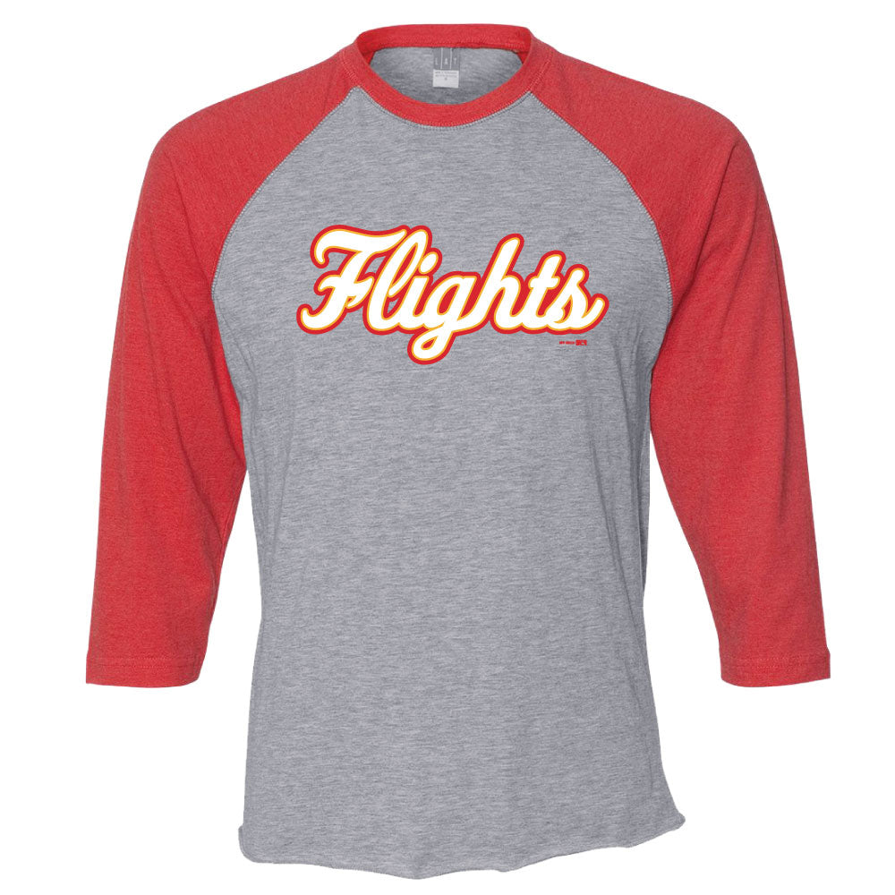 Winston-Salem Flights 3/4 Baseball Tee – Winston-Salem Dash Official Store