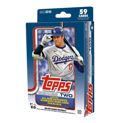 2025 Topps Series 2 Baseball Cards - Hanger Box (59ct)