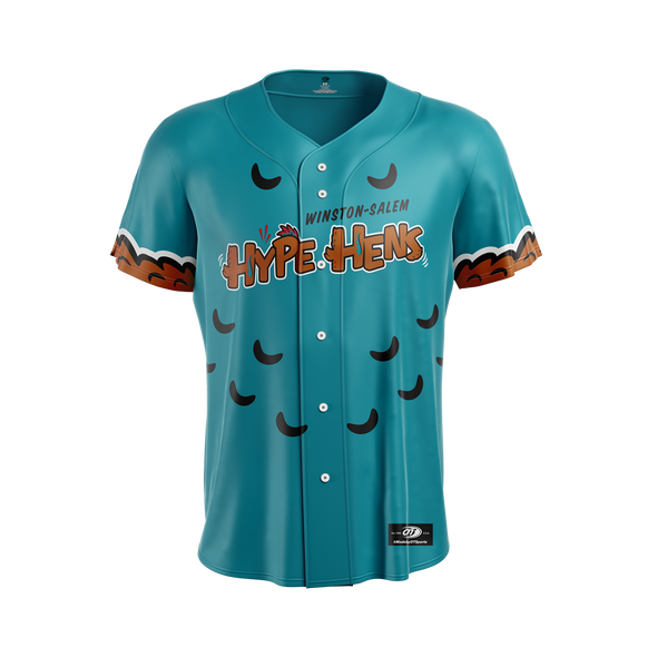Winston-Salem Hype-Hens Adult Replica Jersey